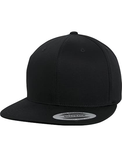 Organic Cotton Snapback — Black