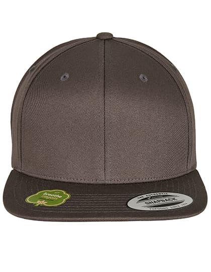 Organic Cotton Snapback — Dark Grey