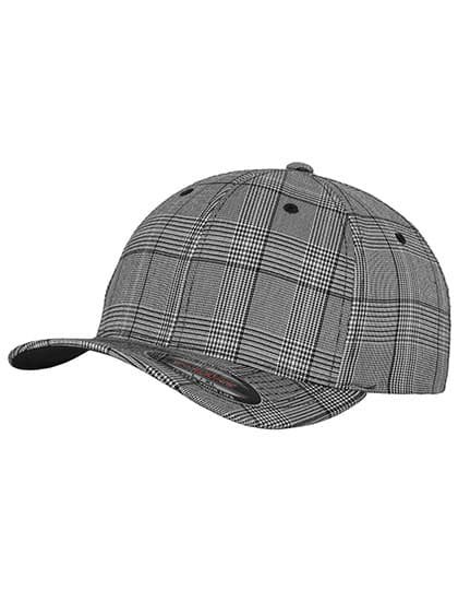 Flexfit Glen Check Cap — Black