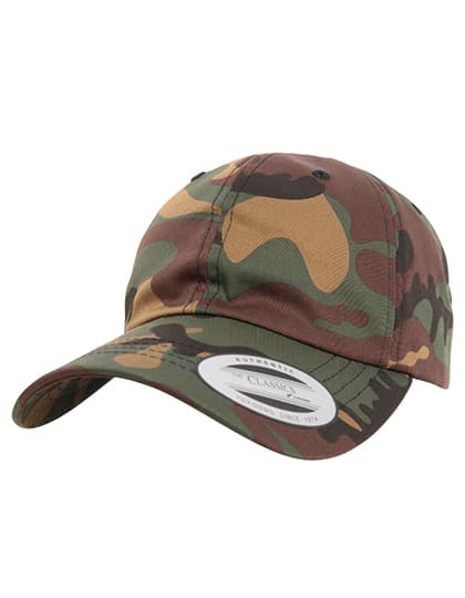 Low Profile Cotton Twill — Green Camo