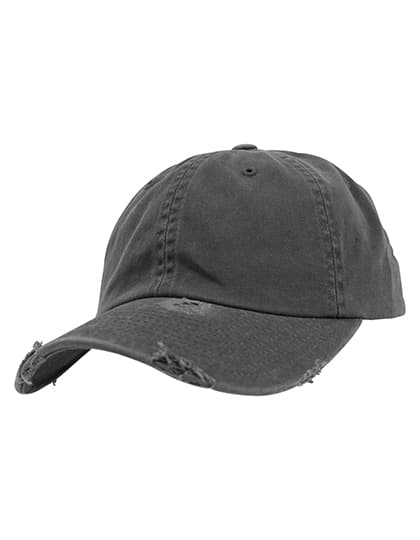 Low Profile Destroyed Cap — Dark Grey