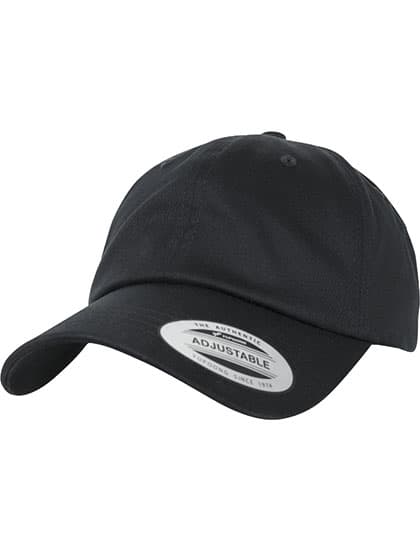 Low Profile Organic Cotton Cap — Black