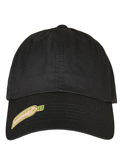 Recycled Polyester Dad Cap — Black