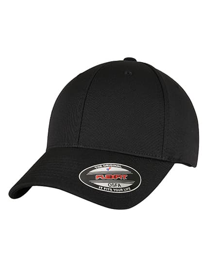 Alpha Shape Flexfit Cap — Black