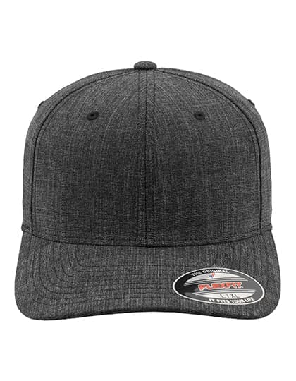 Fine Melange Flexfit — Black