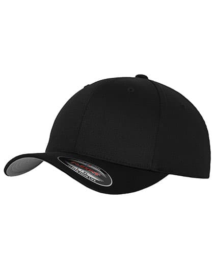 Wooly Combed Cap — Black