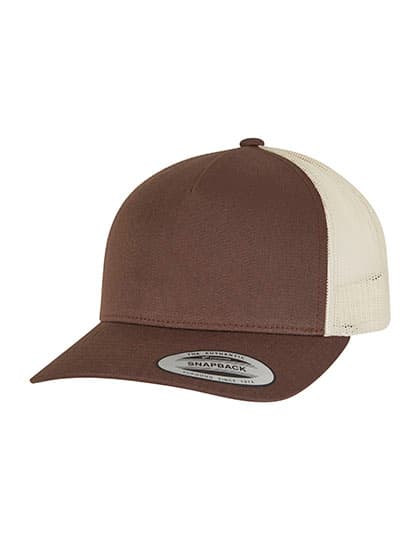 5-Panel Retro Trucker 2-Tone Cap — Mustang