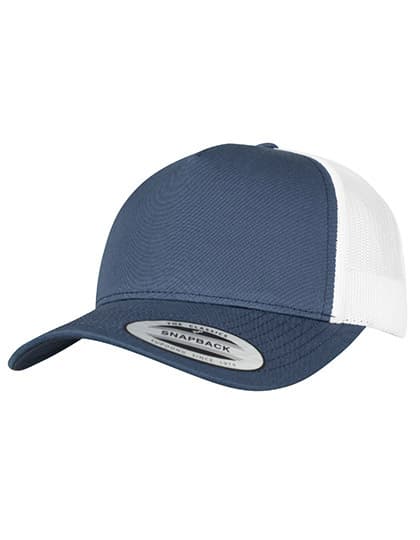 5-Panel Retro Trucker 2-Tone Cap — Navy