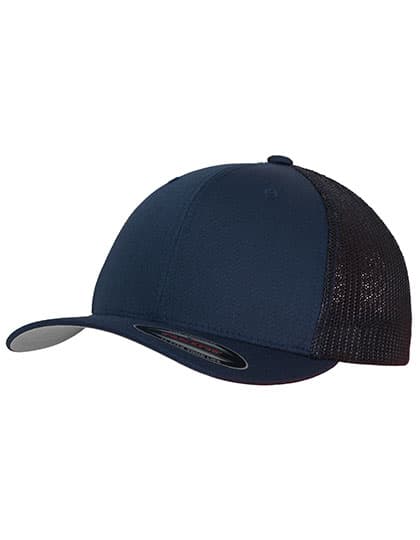 Flexfit Mesh Trucker Cap — Navy