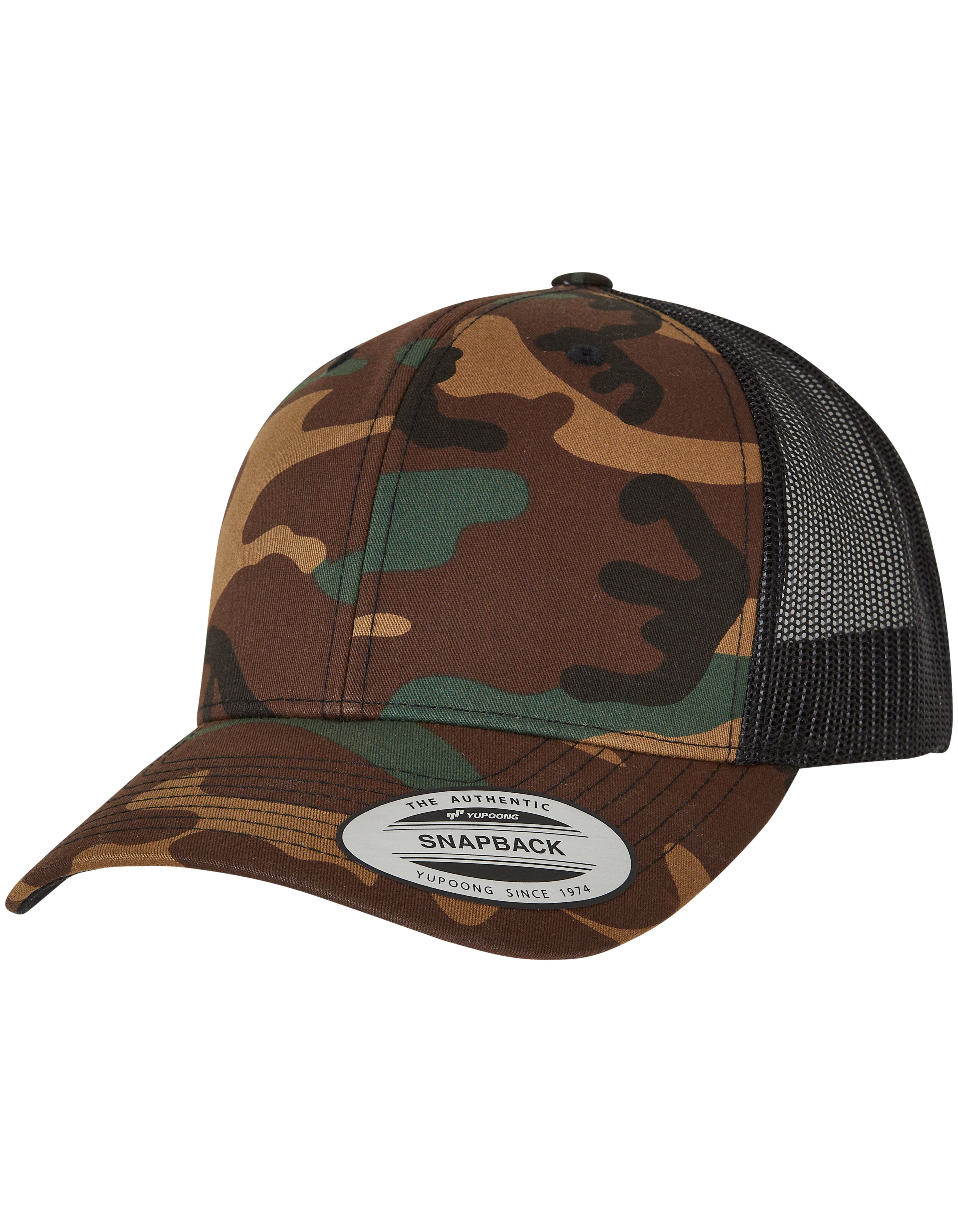 Retro Trucker Camo Cap — Camo