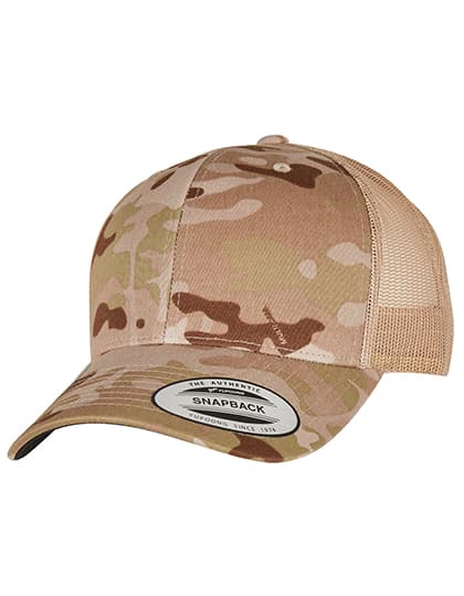 Retro Trucker Multicam Cap — Multicam Arid