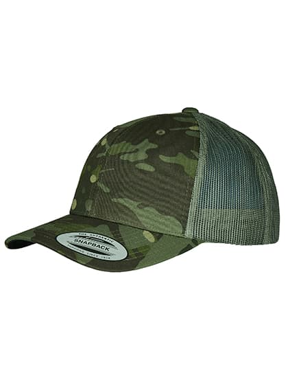 Retro Trucker Multicam Cap — Multicam Tropic