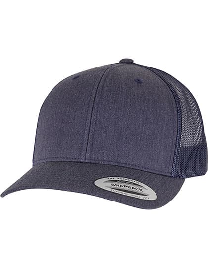 Retro Trucker — Heather Navy
