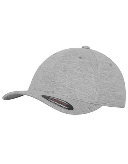 Flexfit Double Jersey Cap — Heather Grey