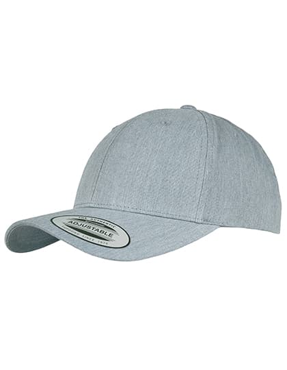 Curved Classic Snapback — Heather Grey