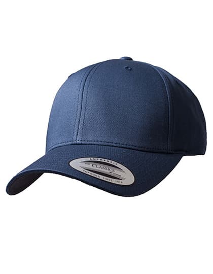 Curved Classic Snapback — Navy
