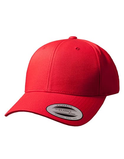 Curved Classic Snapback — Red