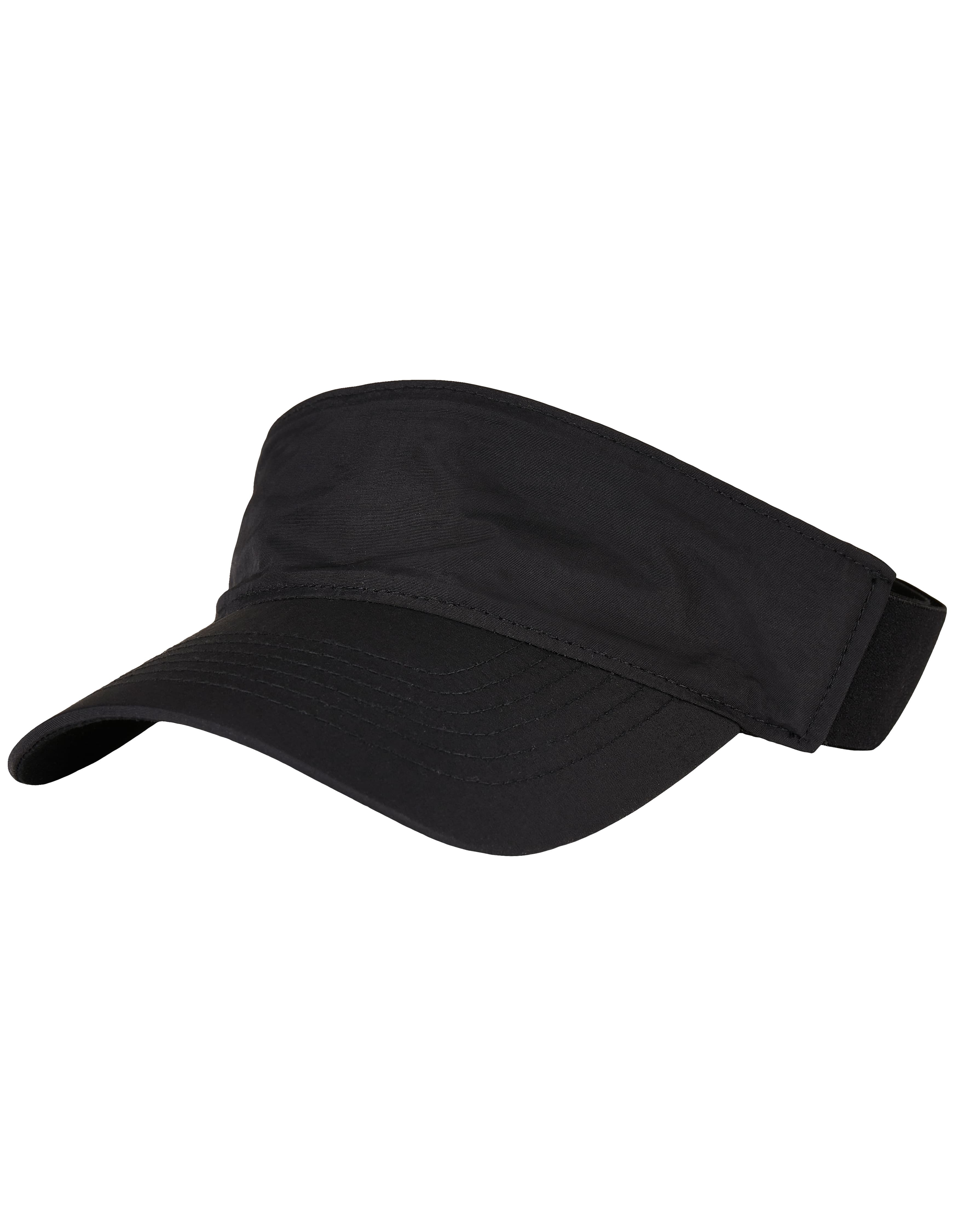 Performance Visor Cap — Black