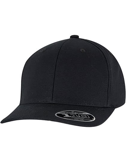 Flexfit 110 Curved Snapback — Black