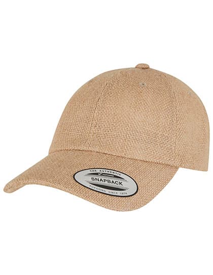 Dad Jute Cap — Nature