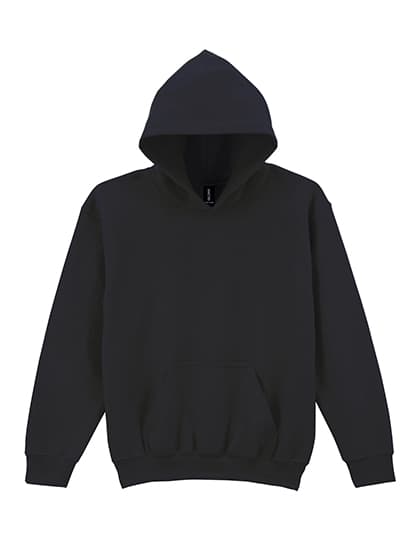 Heavy Blend™ Youth Hooded Sweatshirt — Black