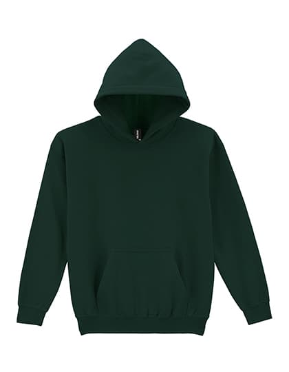 Heavy Blend™ Youth Hooded Sweatshirt — Forest Green