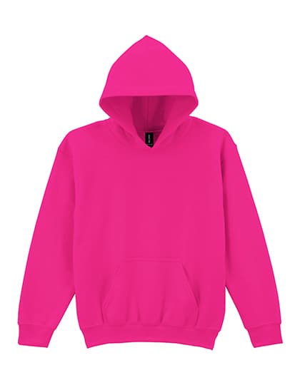 Heavy Blend™ Youth Hooded Sweatshirt — Heliconia