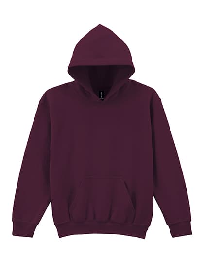 Heavy Blend™ Youth Hooded Sweatshirt — Maroon