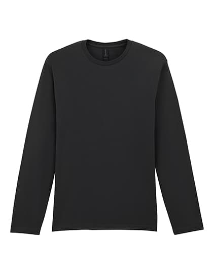 Softstyle® Adult Long Sleeve T-Shirt — Black