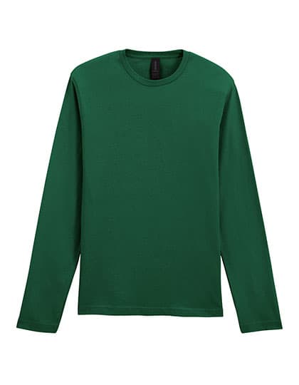 Softstyle® Adult Long Sleeve T-Shirt — Fan Dark Green