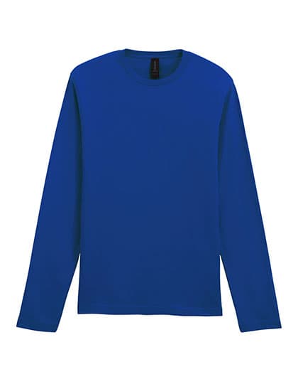 Softstyle® Adult Long Sleeve T-Shirt — Fan Deep Royal