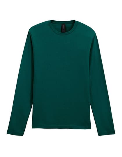 Softstyle® Adult Long Sleeve T-Shirt — Fan Marine Green