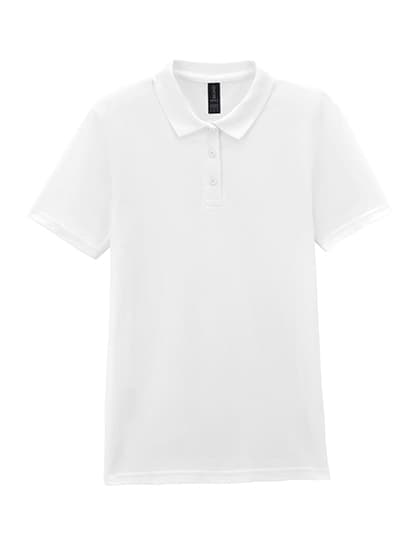 Softstyle® Women´s Piqué Polo — White