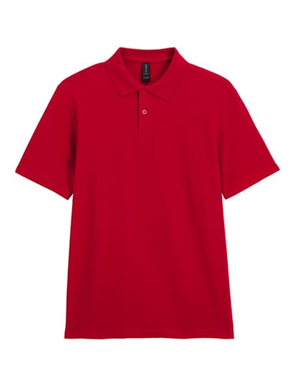 Softstyle® Adult Piqué Polo — Cherry Red