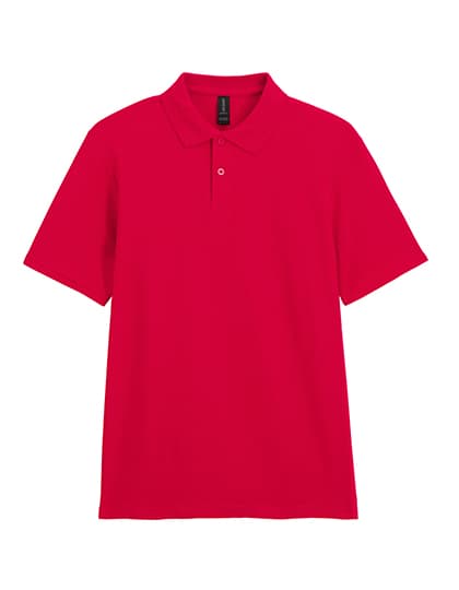 Softstyle® Adult Piqué Polo — Red