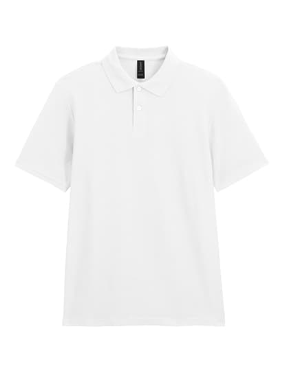 Softstyle® Adult Piqué Polo — White