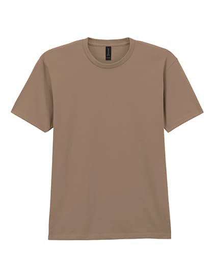Softstyle® Midweight Adult T-Shirt — Brown Savana