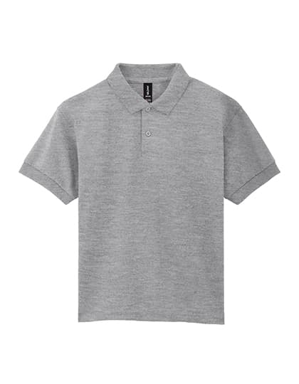 DryBlend® Youth Polo — Sport Grey (Heather)