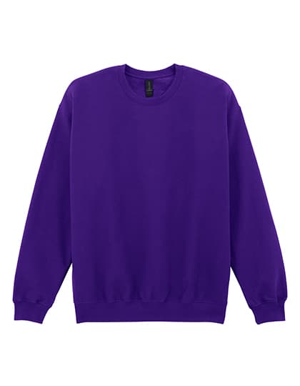 Softstyle® Midweight Fleece Adult Crewneck Sweatshirt — Purple