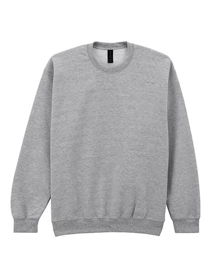 Softstyle® Midweight Fleece Adult Crewneck Sweatshirt — Sport Grey (Heather)