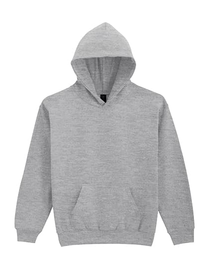 Softstyle® Midweight Fleece Youth Hoodie — Sport Grey (Heather)