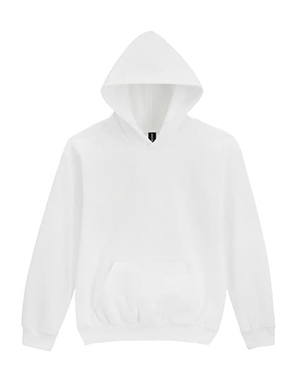 Softstyle® Midweight Fleece Youth Hoodie — White