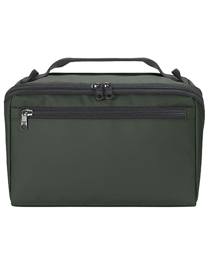 Zipper Bag Box — Dark Green
