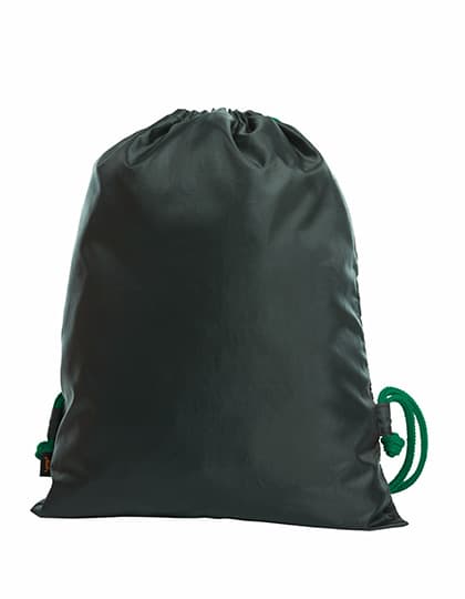 Drawstring Bag Flash — Black