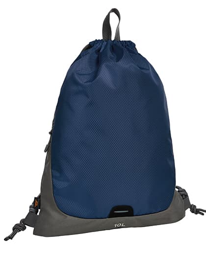 Drawstring Bag Step — Navy