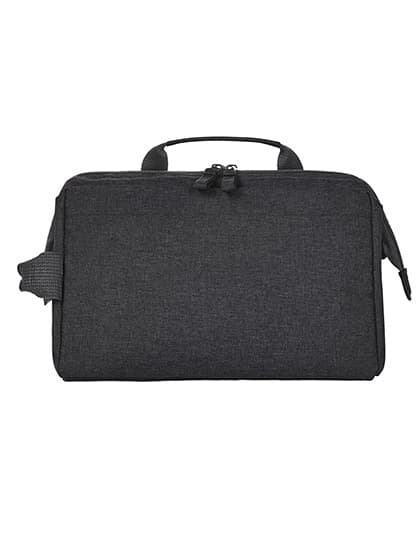 Zip Bag Circle — Black Heather
