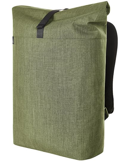 Notebook Roller Backpack Europe — Green-Sprinkle