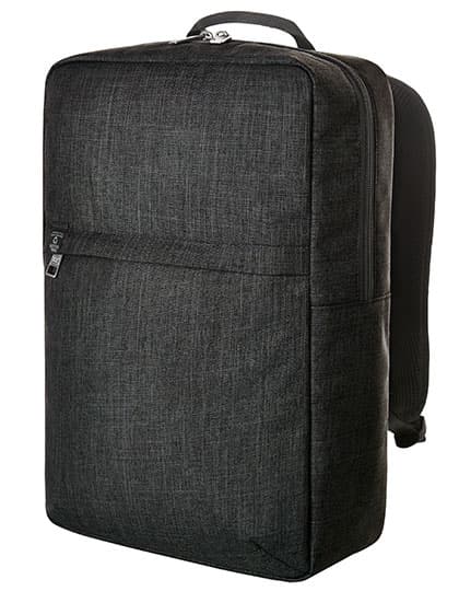 Notebook Backpack Europe — Black-Sprinkle