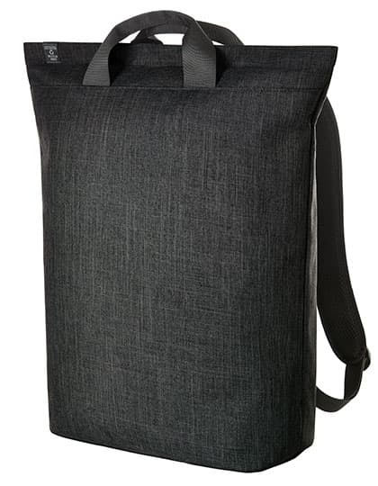 Laptop Backpack Europe — Black-Sprinkle