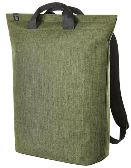 Laptop Backpack Europe — Green-Sprinkle